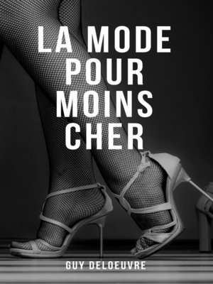 cover image of La mode pour moins cher